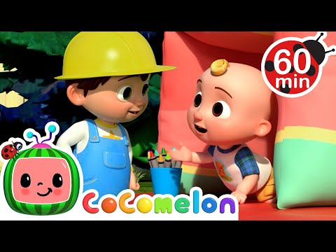 Pillow Fort Play! | CoComelon, Sing Along Songs for Kids