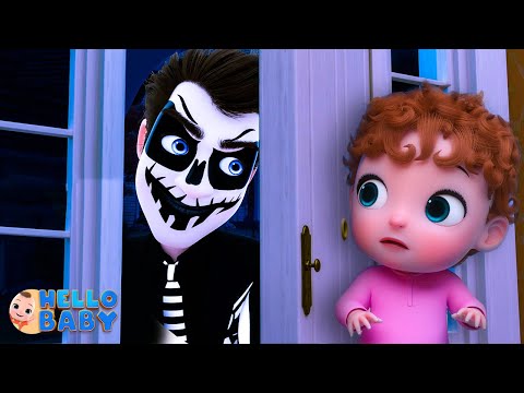 Knock Knock, Who's At The Door? - Nursery Rhymes &amp; Kids Songs | Hello Baby