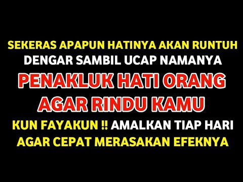 SANGAT BERHASIL?UCAP NAMANYA 3X TAK PERLU DIHUBUNGI DIA SENDIRI YANG DATANG KEPADA ANDA