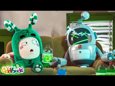 Robohelper | Pembersih Robot | Oddbods | Cute Cartoons for Kids @Oddbods Malay