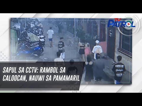 SAPUL SA CCTV: Rambol sa Caloocan, nauwi sa pamamaril | TV Patrol