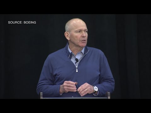 Boeing CEO Calhoun on 737 Max Door Blowout