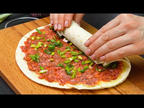 You've never eaten such a delicious tortilla with minced meat! This great recipe surprised everyone!