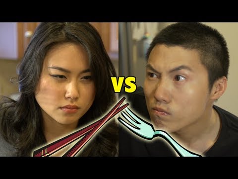 Chopsticks vs. Forks [DISH BATTLE]