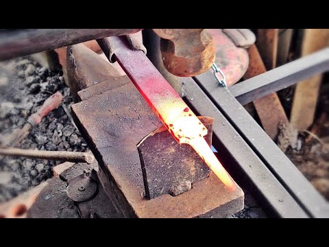 Making a very strong knife from a metal file