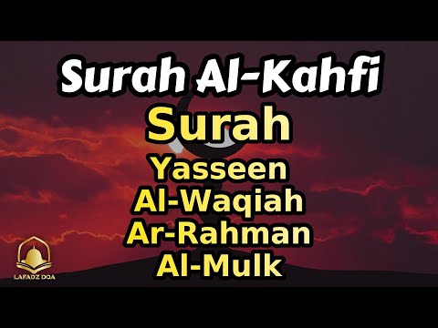 Surah Alkahfi, Alrahman, Alwaqiah, Almulk, Yasseen | Suara yang sangat sangat indah | Penenang hati