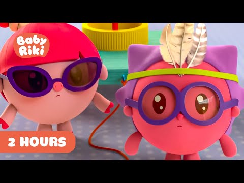 BabyRiki | 2 Hours with BabyRiki ✨ Best episodes collection | Cartoons for Kids | 0+