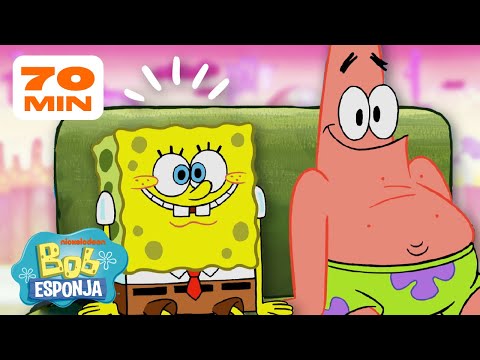 Bob Esponja | &iexcl;Cada vez que Bob Esponja ABANDONA Fondo de Bikini! | Bob Esponja en Espa&ntilde;ol