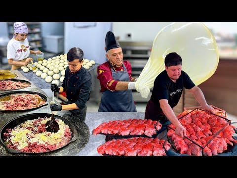 Top STREET FOODS with MILLIONS of Views. Popular Food Vlogs 2022. Uzbekistan