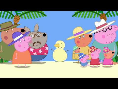 Peppa Pig | Christmas with Kylie Kangaroo | Family Kids Cartoon