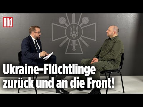 Ukraine-Verteidigungsminister Umjerow im Interview mit Paul Ronzheimer