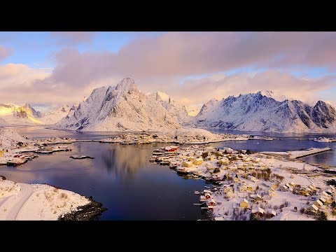 Lofoten Norway 4K HD Drone Video