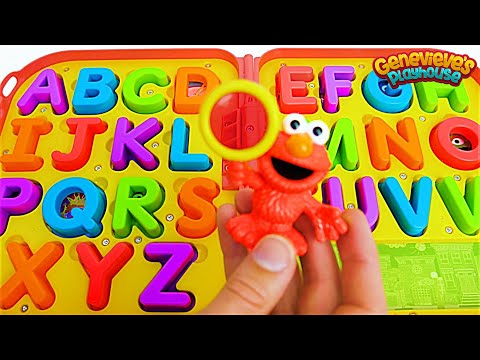 Kids, help Elmo find all of the Missing Letters so we can Spell Words!