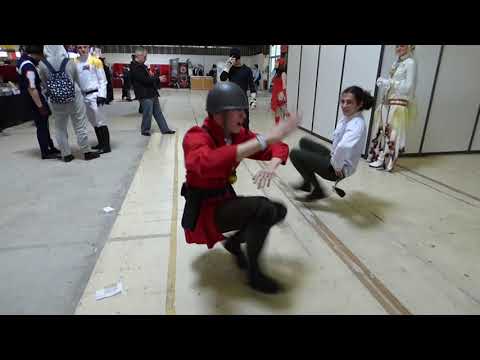 Kazotsky Kick In Real Life - TF2 Cosplay - Kamo Con 2019