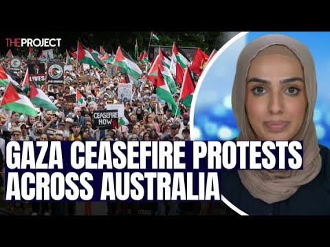 Thousands Gather For Gaza Ceasefire Protests Across Australia