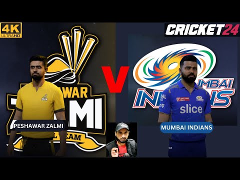 Supermen of Super Leagues MUMBAI Challenges ZALMI | Cricket 24 IPL Gameplay