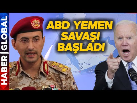 Korkulan Oldu Yeni Savaş Resmen Başladı! ABD Yemen'e Operasyon Başlattı!