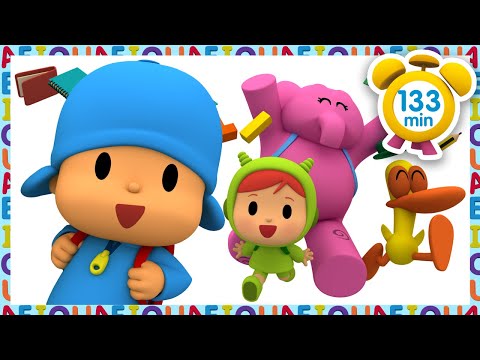 🎒 POCOYO in ENGLISH - Back to School [ 133 minutes ] | Full Episodes | VIDEOS and CARTOONS for KIDS