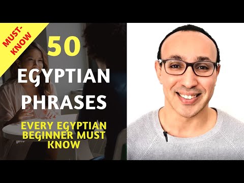 Learn Egyptian Arabic: 50 Important Words and Phrases Every Egyptian Beginner Should Know