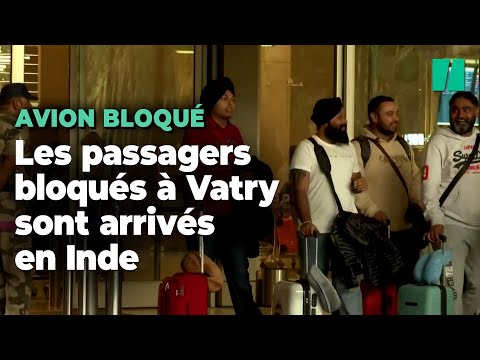 L&rsquo;avion bloqu&eacute; &agrave; l'a&eacute;roport de Vatry a finalement atterri en Inde