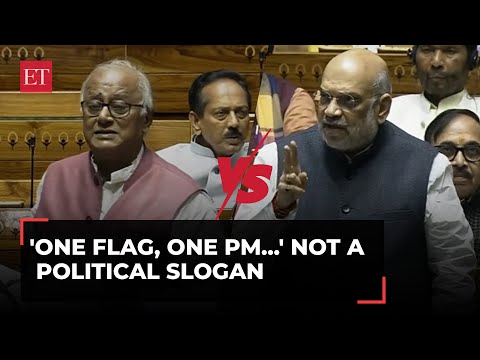 Amit Shah's strong response to Saugata Roy's 'Ek Vidhan .. ' is a political statement