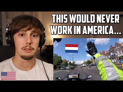 American Reacts to Amazing Dutch Police Escort for Ambulance