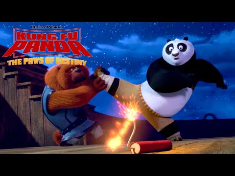 Flying Ship Explosion! | KUNG FU PANDA: THE PAWS OF DESTINY