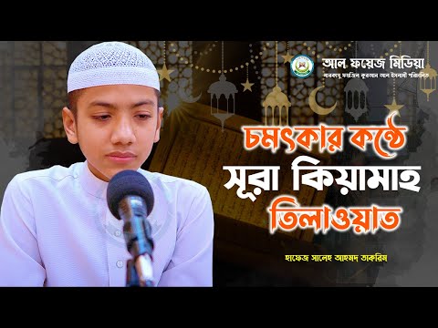 সেরা কন্ঠে সূরা আল কিয়ামাহ তিলাওয়াত || Surah Al Qiyamah || Recited by Hafez Saleh Ahmad Takrim