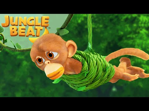 Sticky Situation | Jungle Beat | Cartoons for Kids | WildBrain Zoo