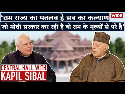 Kashmir Chose Bapu Ka, Nehru ka Hindustan, Where All Indians Were Equal | Farooq Abdullah | Kapil S