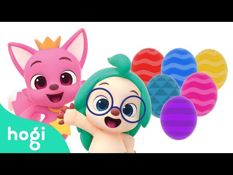 Learn Colors with Easter Eggs and more! | Compilation | Colors for Kids | Pinkfong Hogi