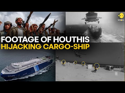 Yemen's Houthis releases video of seizing 'Israeli-linked ship' | WION Originals