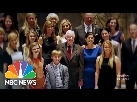 Family of former President Jimmy Carter gathers in Plains, Georgia