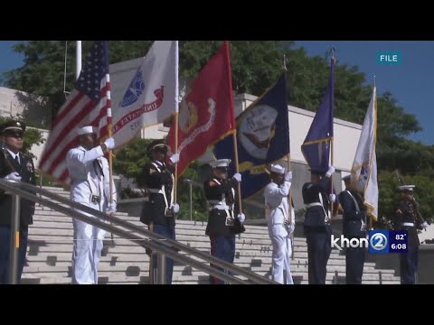 A salute to the troops at annual Veterans Day celebrations