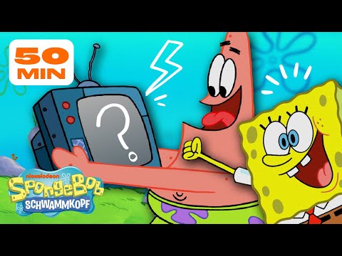 SpongeBob | Alles, was SpongeBob im TV sieht | 50 Minuten-Compilation | SpongeBob Schwammkopf