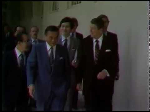 President Reagan&rsquo;s Meetings and Lunch with Prime Minister Nakasone of Japan on May 27, 1983