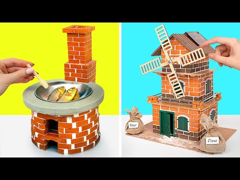 DIY Mini Bricks Crafts For Mini Food