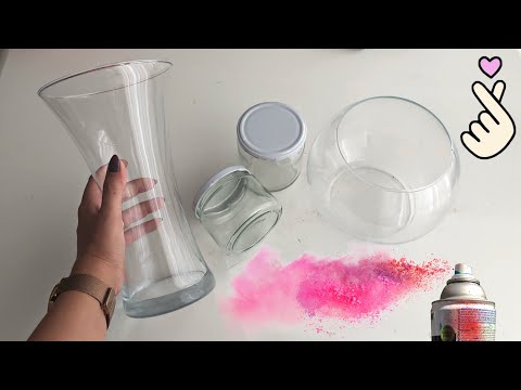 3 Great Ideas with Glassware and Spray Paint! Look What I Did