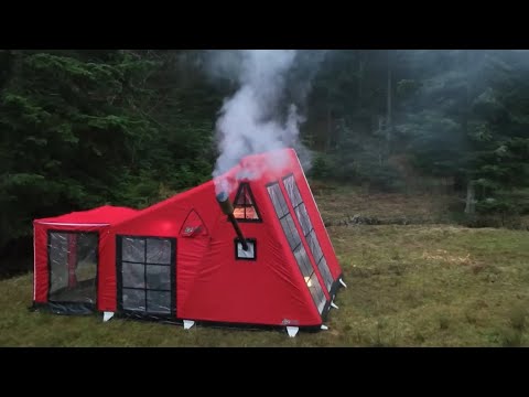 NEW YEAR'S CAMP WITH OUR WINTER GARDEN IN SNOW