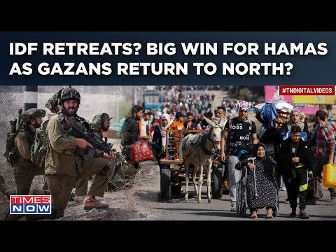 Hamas Tastes Victory As IDF Retreats? Palestinians Return Home With Israeli Soldiers Out Of North?