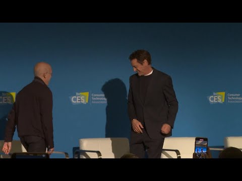 Robert Downey Jr at CES