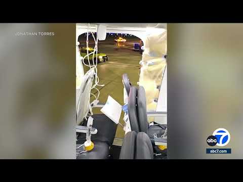 SoCal-bound flight makes emergency landing after panel blows out