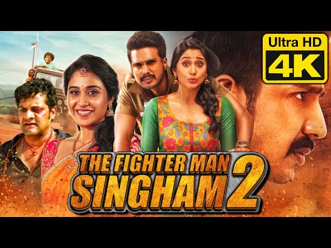 The Fighterman Singham 2 - विष्णु विशाल की साउथ इंडियन फिल्म हिंदी में | Regina Cassandra