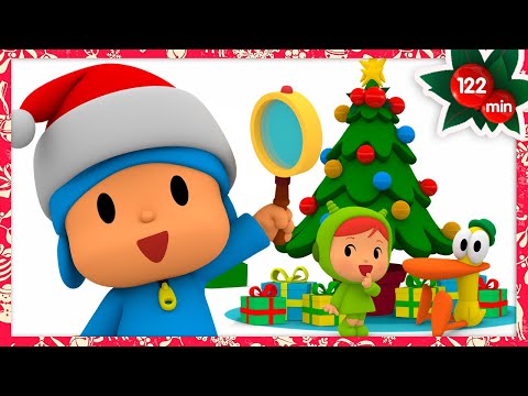 🎁 POCOYO E NINA - Presentes de Natal: Papai Noel o Tr&ecirc;s Reis Magos? [122 min] | DESENHOS ANIMADOS