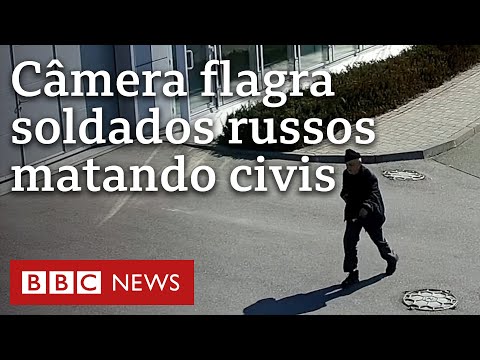 Soldados russos s&atilde;o flagrados matando civis ucranianos com tiros nas costas