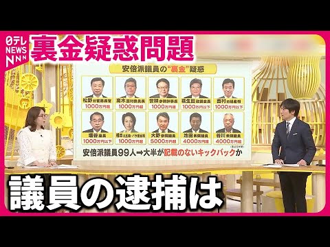 【政治資金パーティー問題】議員本人への聴取どこまで&hellip;聴取のハードルと捜査のポイント『バンキシャ！』