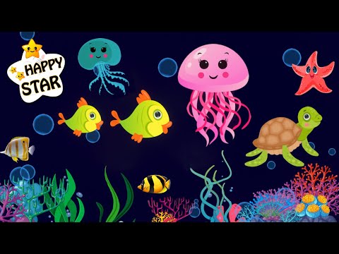 Under the sea Dancing -  Ocean Adventure with Colorful Sea Creatures - Baby Sensory