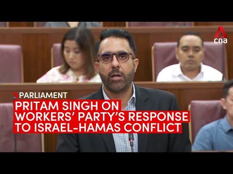 Israel-Hamas conflict should not be allowed to compromise Singapore peace and harmony: Pritam Singh