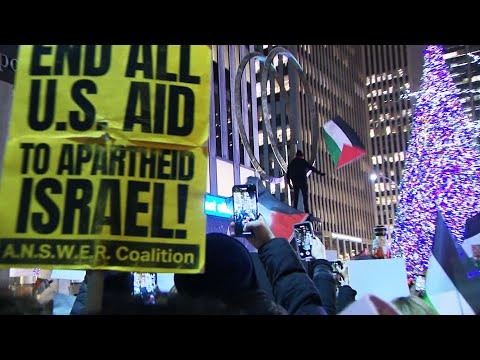 NYPD Braces for Israel-Hamas Protesters During New Year's Eve