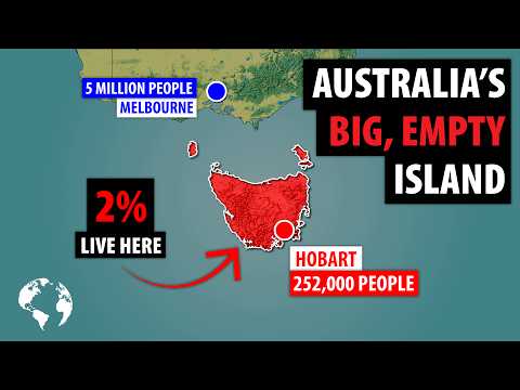 Why &quot;Nobody&quot; Lives On Australia's Big Island State: Tasmania